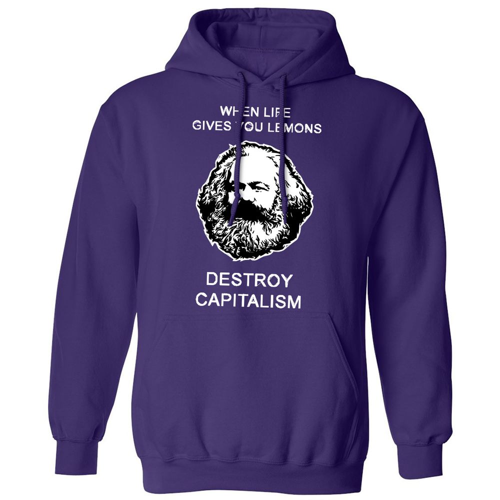 Classic Unisex Hoodie - JMZ4MNLE - Purple - 6