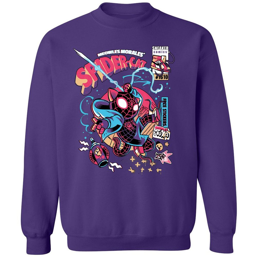 Classic Unisex Sweatshirt - YAT7BKFH - Purple - 6