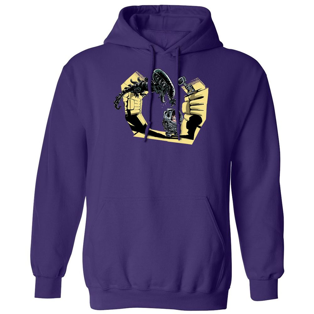 Classic Unisex Hoodie - 83C252NR - Purple - 6