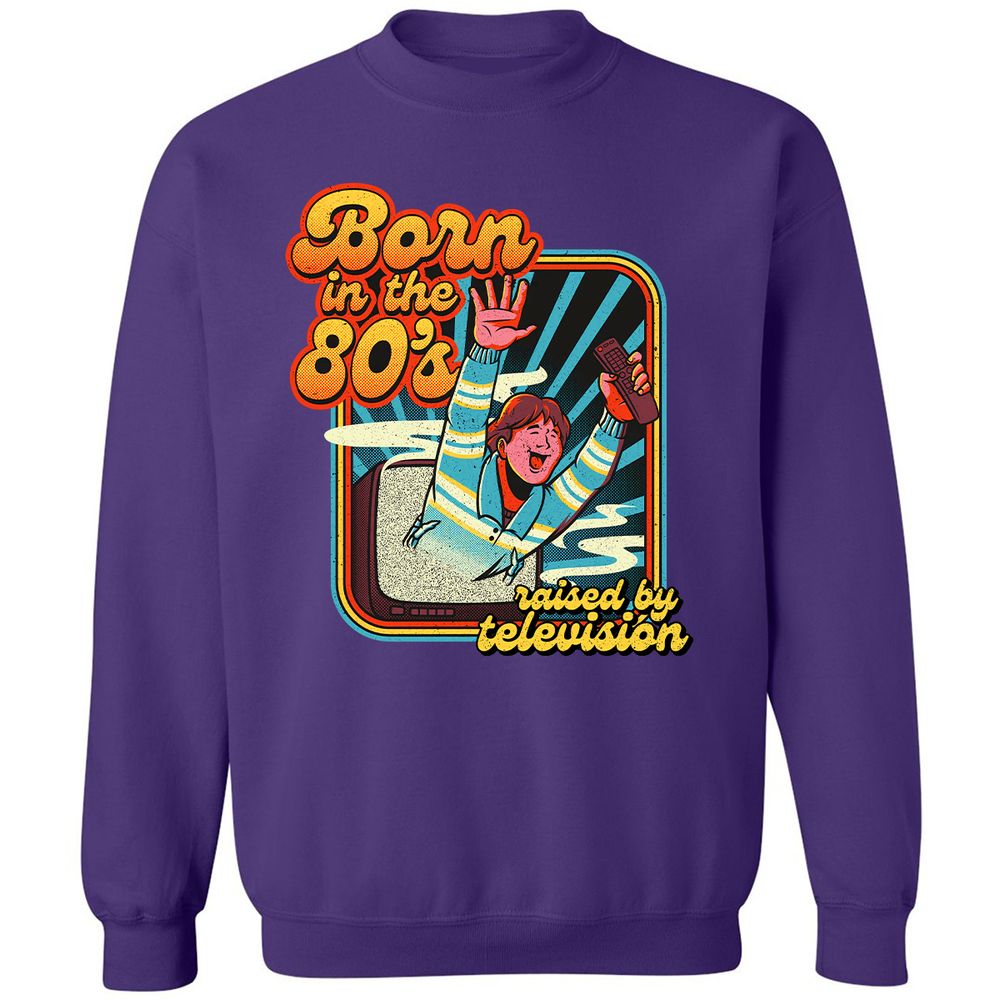 Classic Unisex Sweatshirt - HFVH2QWX - Purple - 6