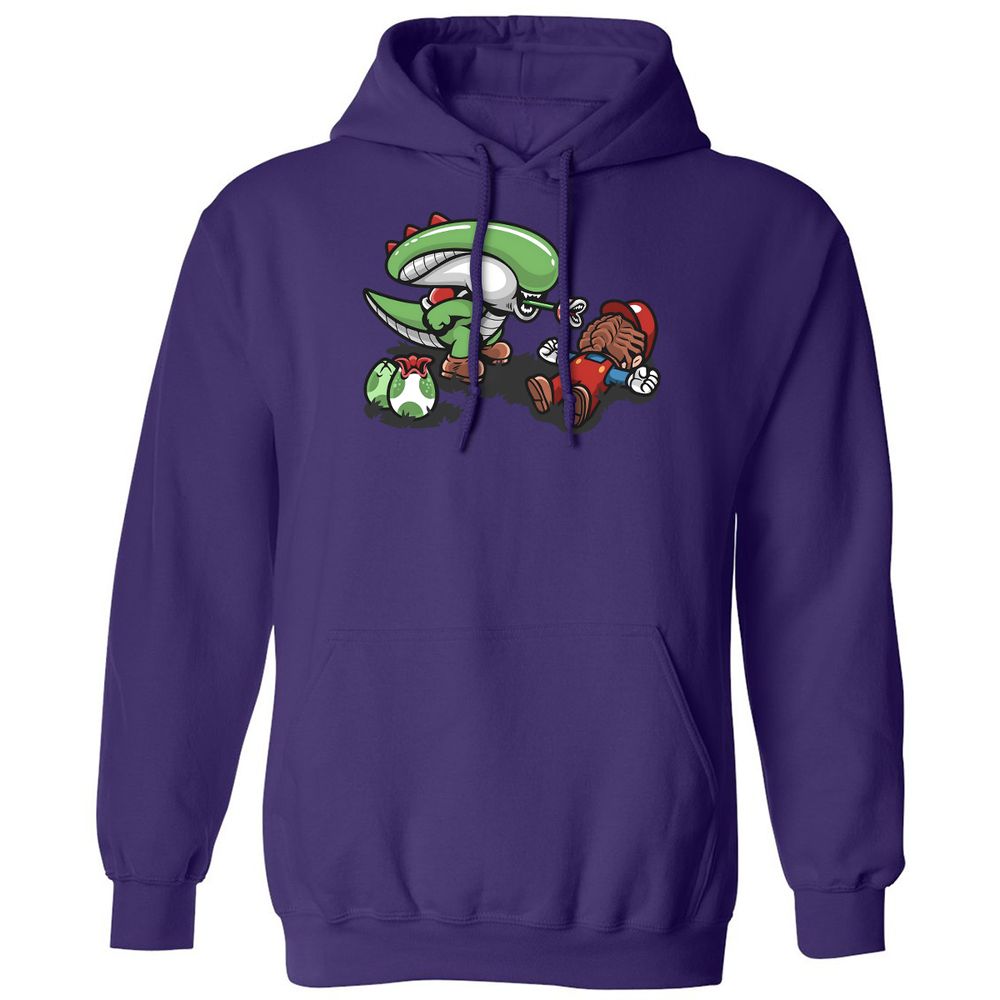Classic Unisex Hoodie - JZS94ZNT - Purple - 6