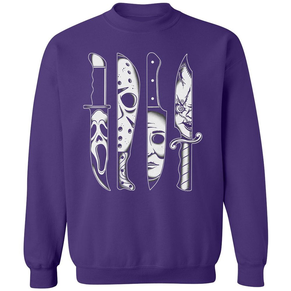 Classic Unisex Sweatshirt - CLBMU2VR - Purple - 6