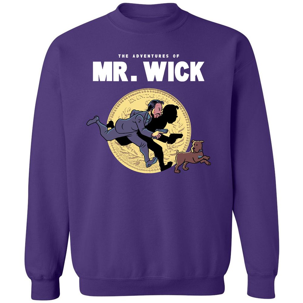Classic Unisex Sweatshirt - 3DLXX5DU - Purple - 6
