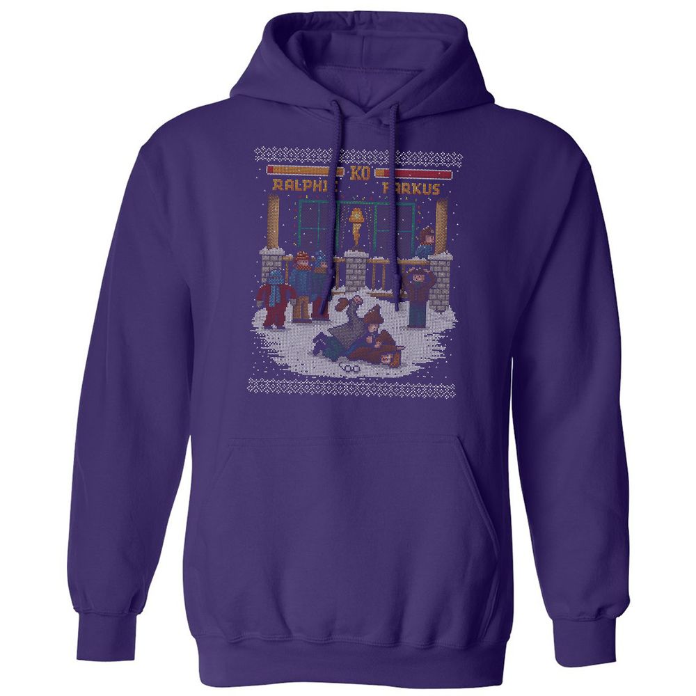 Classic Unisex Hoodie - A7VP2NQK - Purple - 6