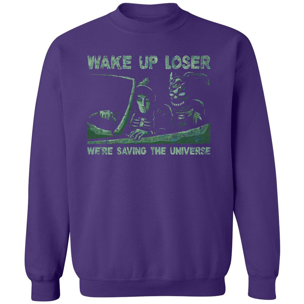 Classic Unisex Sweatshirt - NEVNZQYE - Purple - 6