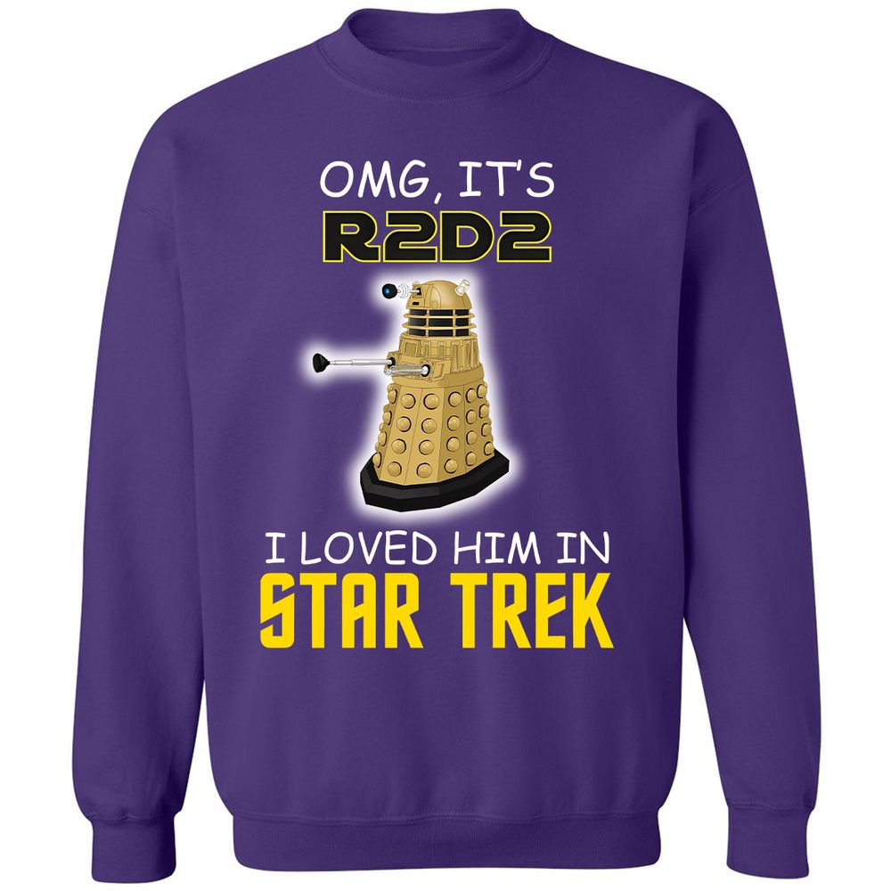 Classic Unisex Sweatshirt - QANUG3BM - Purple - 6