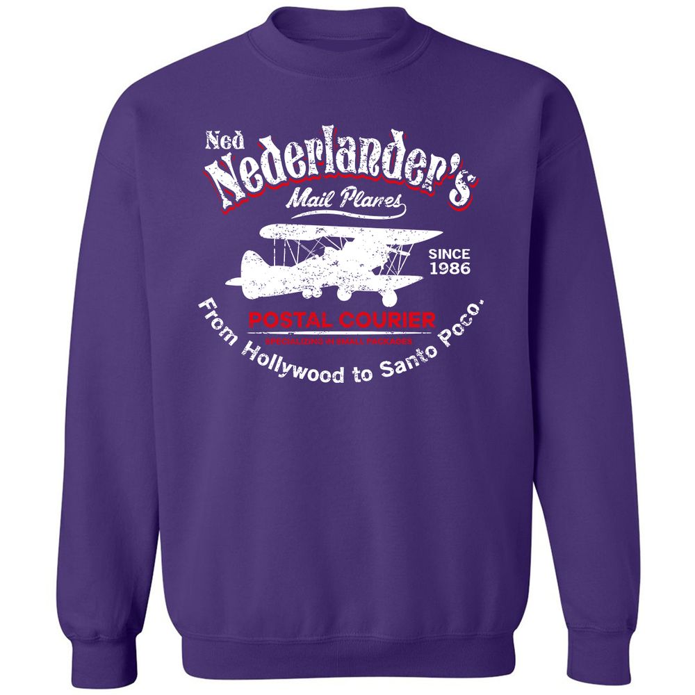 Classic Unisex Sweatshirt - MNQEDA45 - Purple - 6