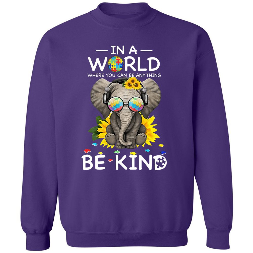 Classic Unisex Sweatshirt - 4CZ48JXN - Purple - 6