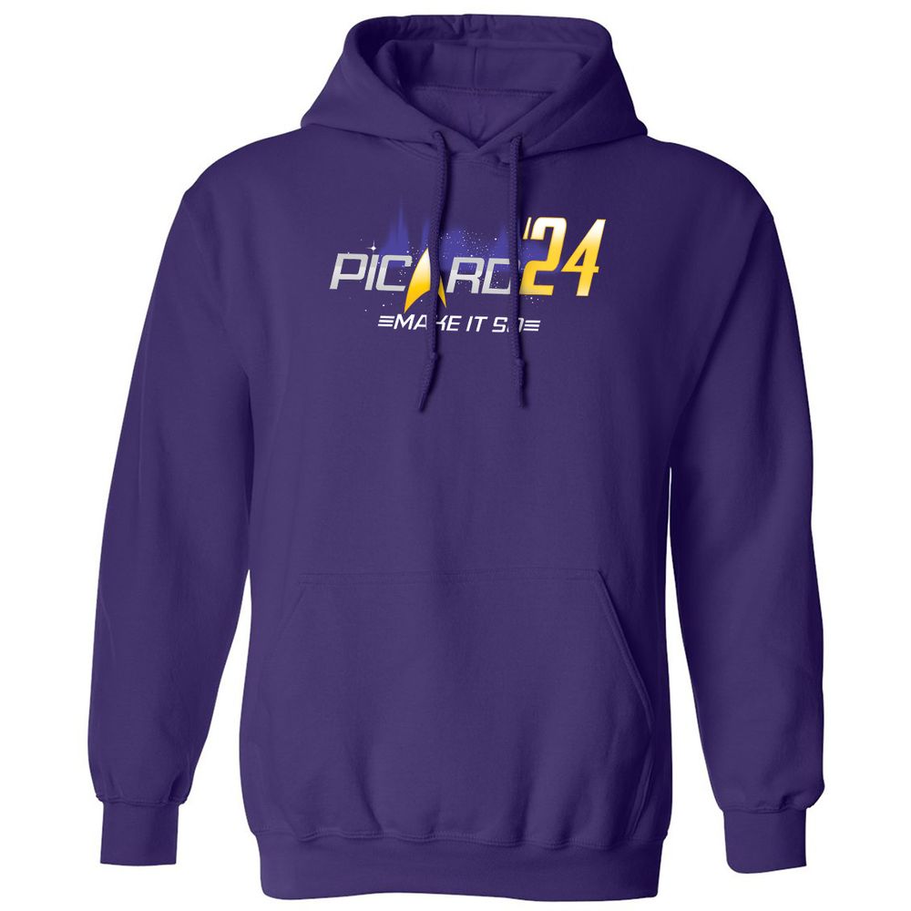 Classic Unisex Hoodie - JVSMV7A1 - Purple - 6