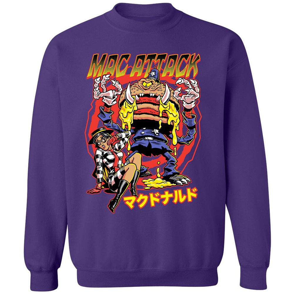 Classic Unisex Sweatshirt - T7Z3X5GD - Purple - 6