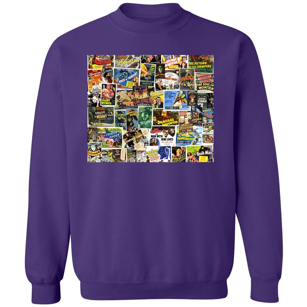 Classic Unisex Sweatshirt - AQUCBX3Z - Purple - 6