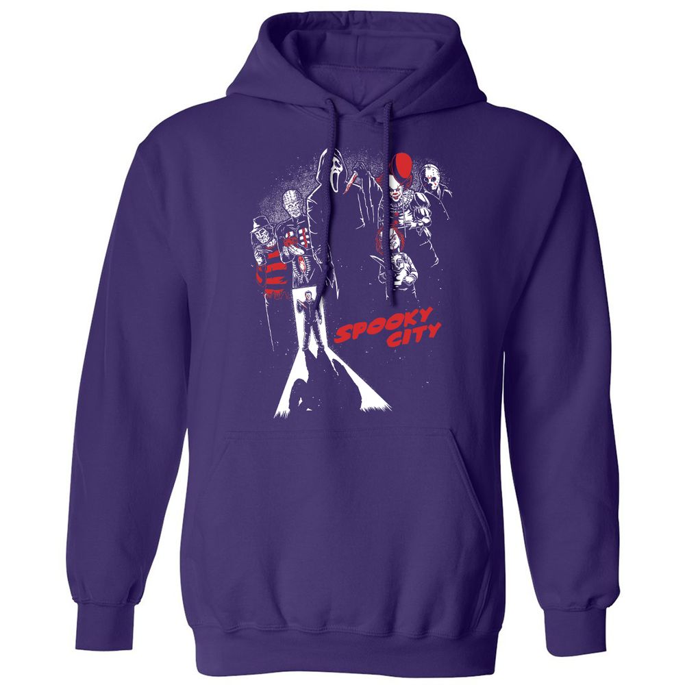 Classic Unisex Hoodie - V22F3TWP - Purple - 6
