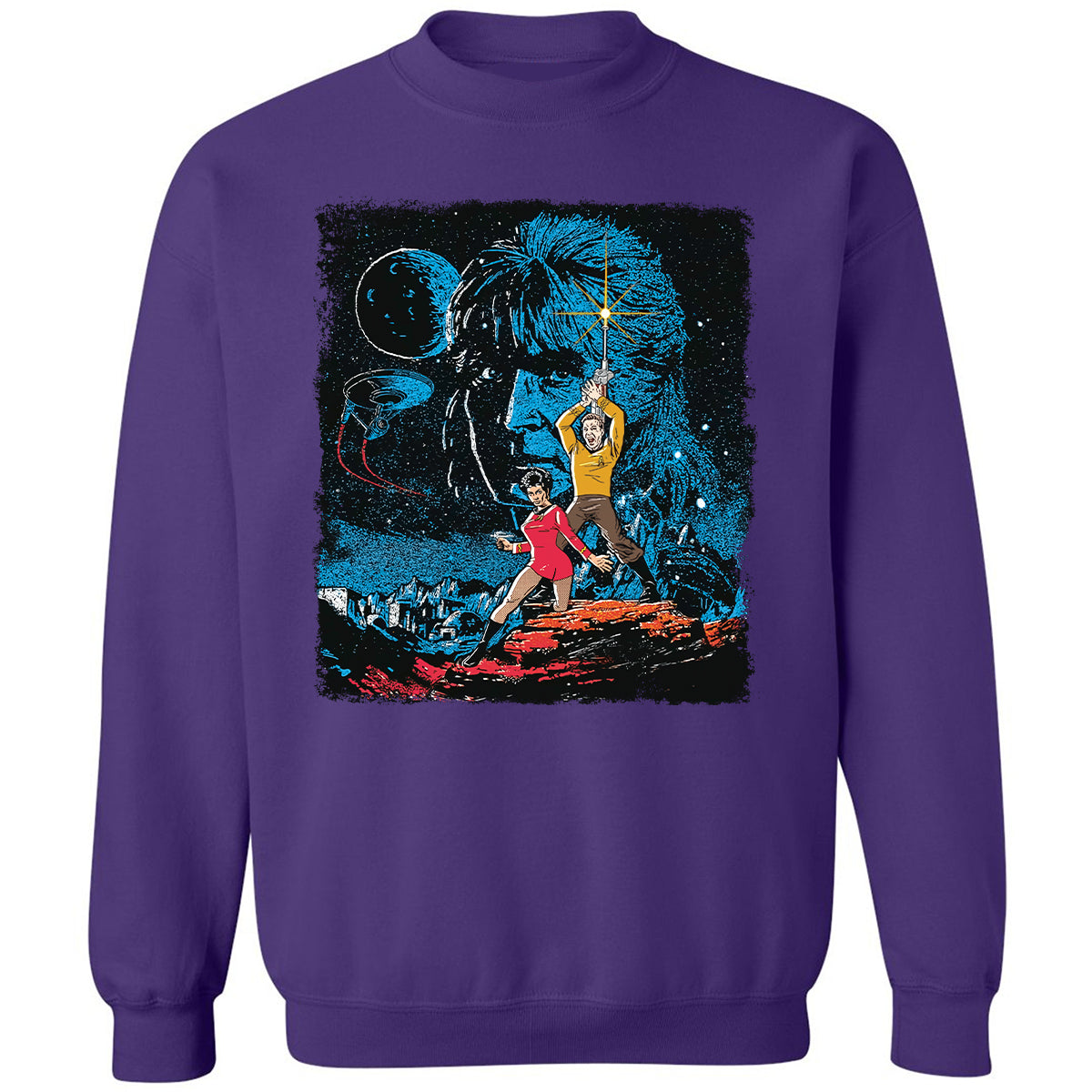 Classic Unisex Sweatshirt - 2PFSXHX1 - Purple - 6