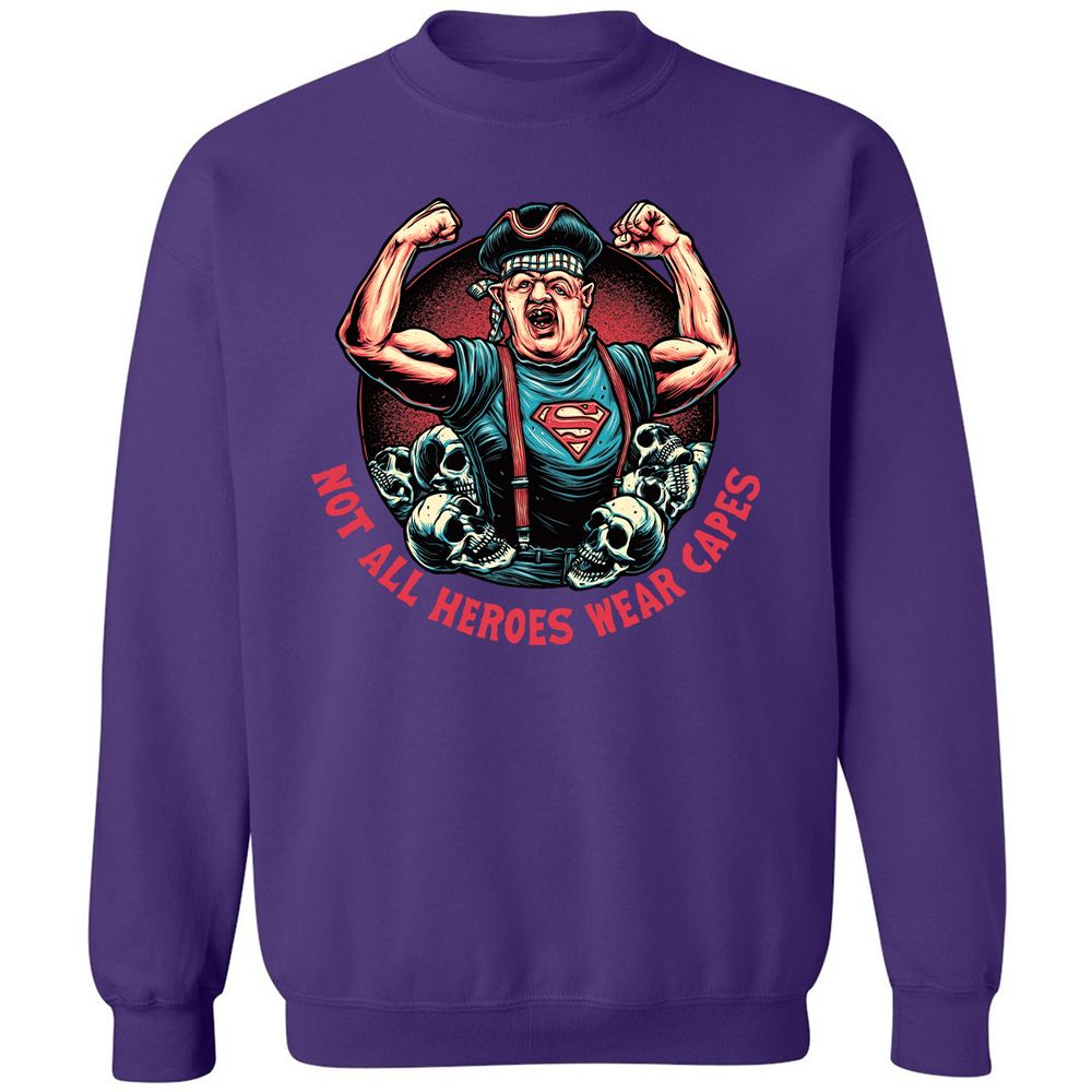 Classic Unisex Sweatshirt - MKJHWZ6K - Purple - 6