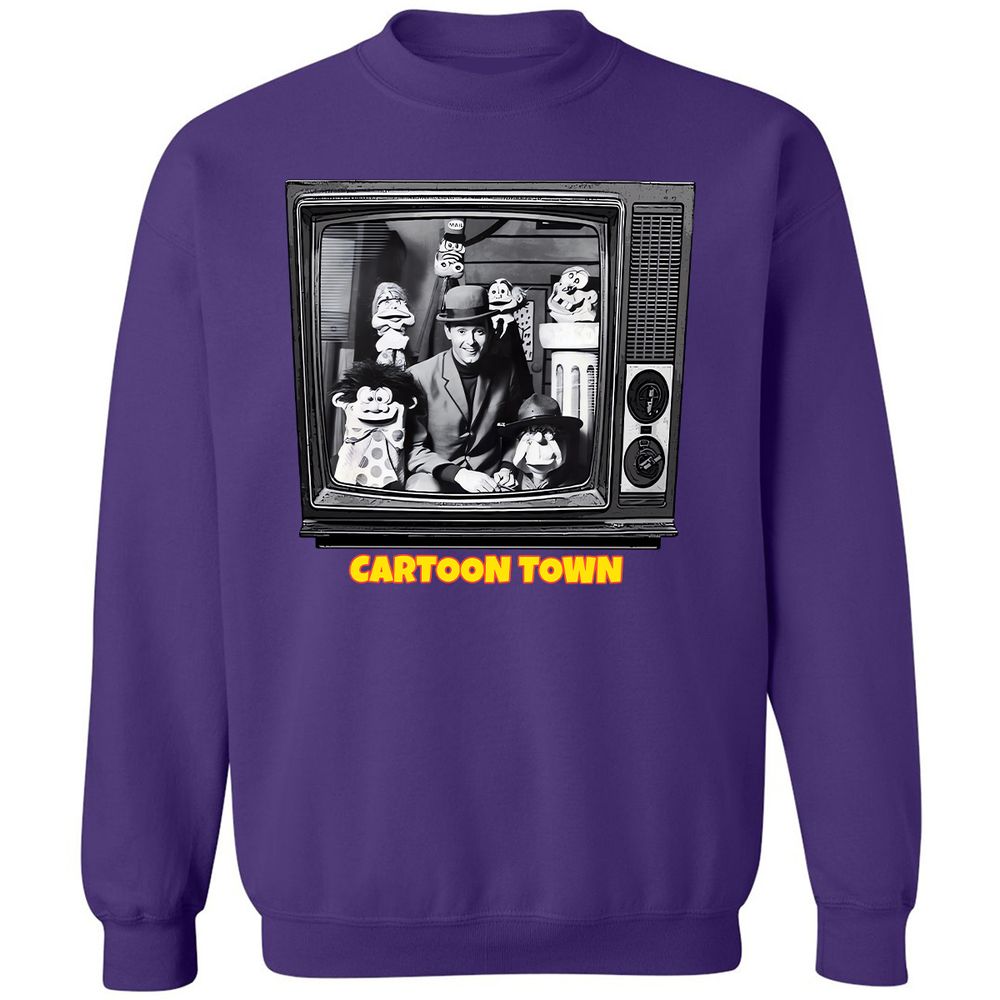 Cartoon Town - Purple - 6