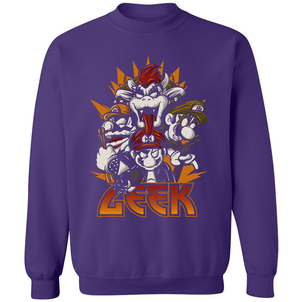 Classic Unisex Sweatshirt - TAF6WN85 - Purple - 6