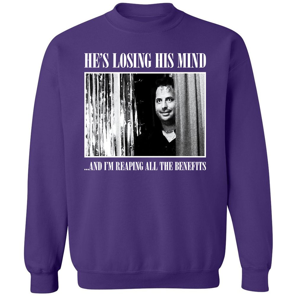 Classic Unisex Sweatshirt - WNZYHAUX - Purple - 6