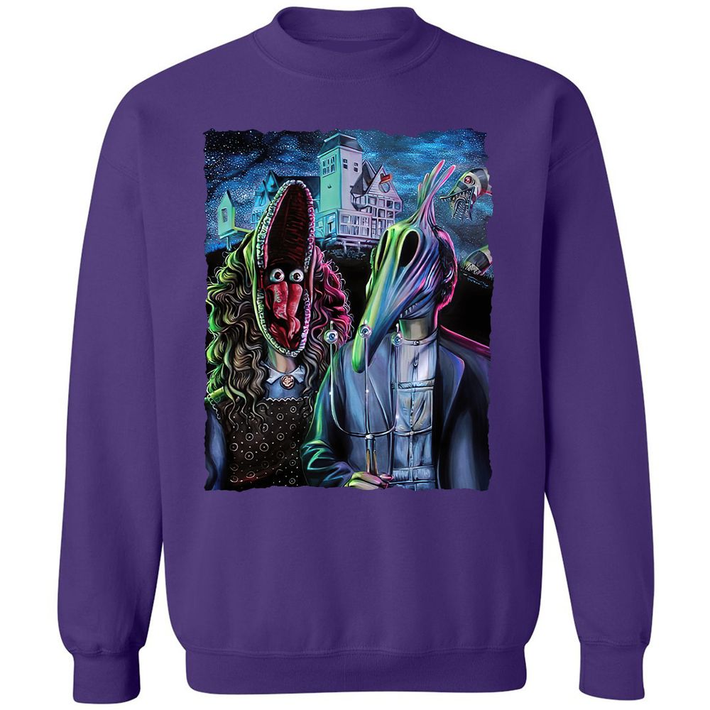 Classic Unisex Sweatshirt - 4PDKESZ8 - Purple - 6