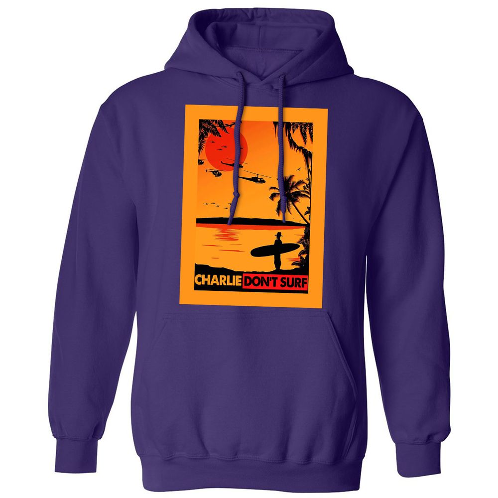 Classic Unisex Hoodie - PWKC7LNZ - Purple - 6
