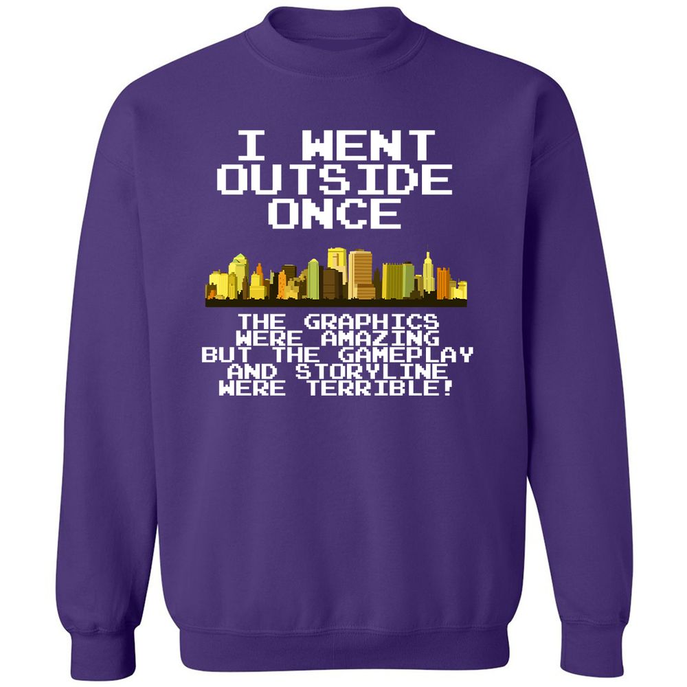 Classic Unisex Sweatshirt - QDWGMGUT - Purple - 6