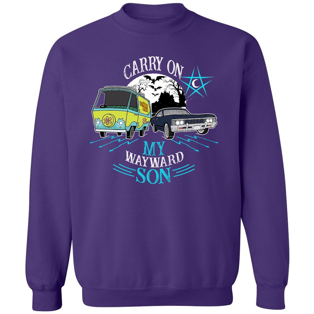 Classic Unisex Sweatshirt - UPKXTGYD - Purple - 6