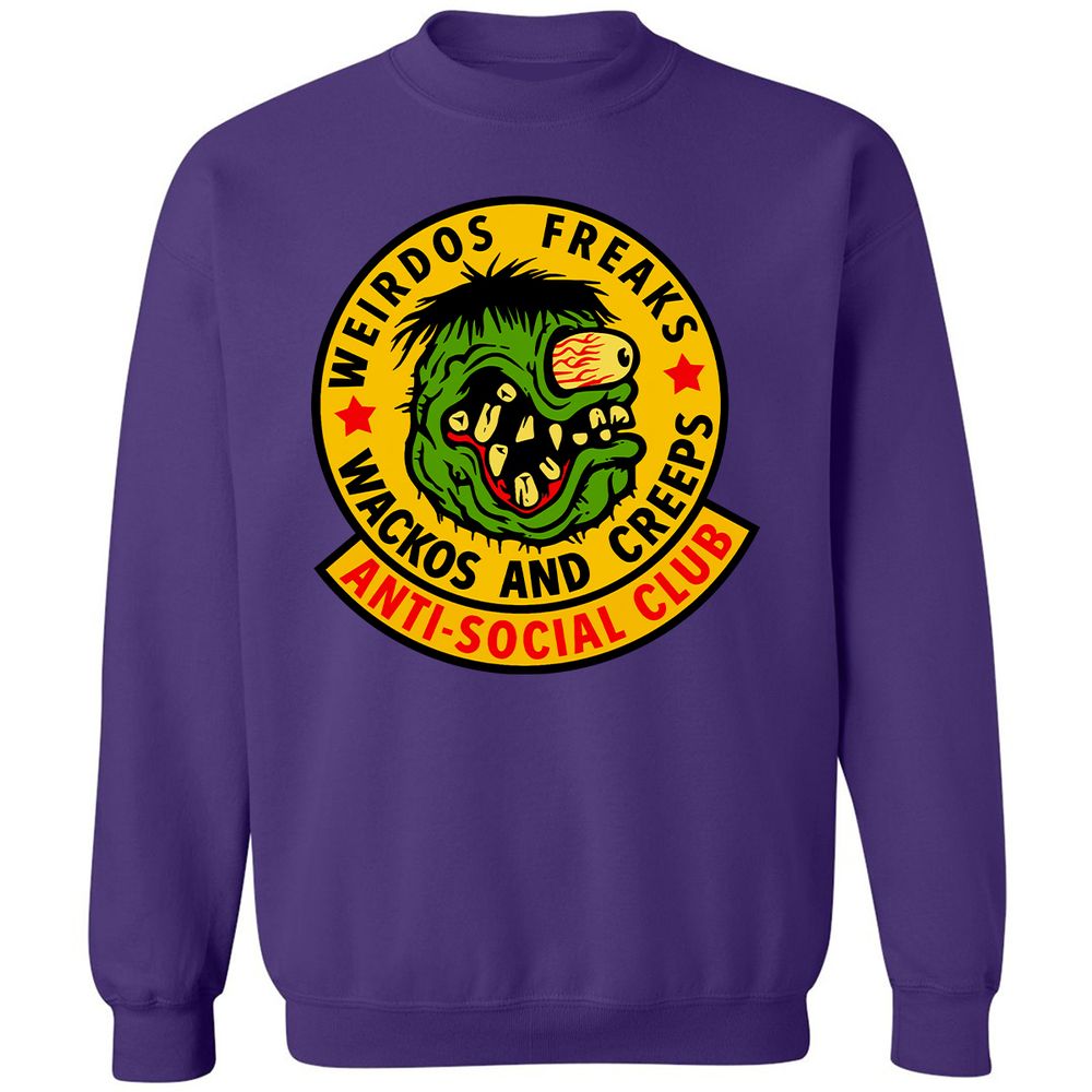 Classic Unisex Sweatshirt - U5H72MVH - Purple - 6