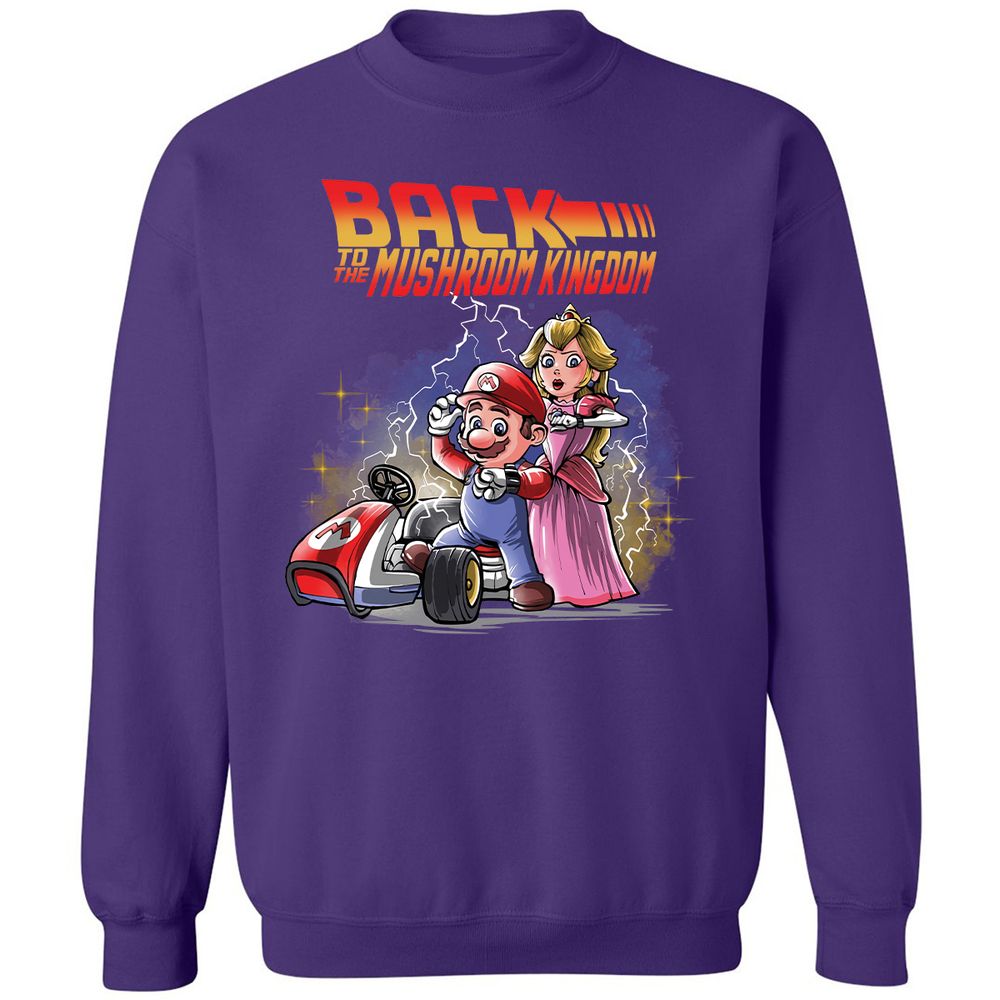 Classic Unisex Sweatshirt - UK68X2PF - Purple - 6