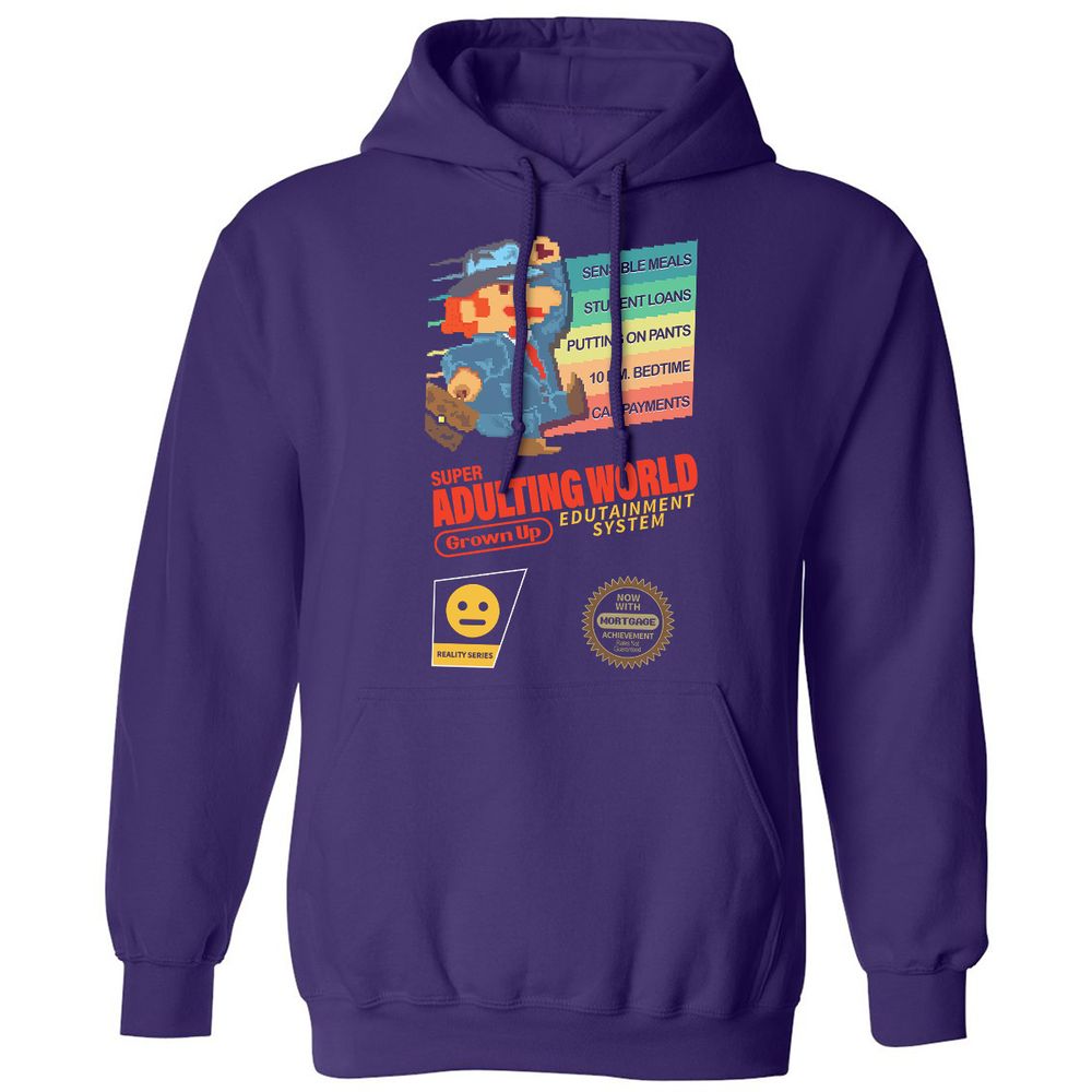 Classic Unisex Hoodie - VDXMA9AU - Purple - 6
