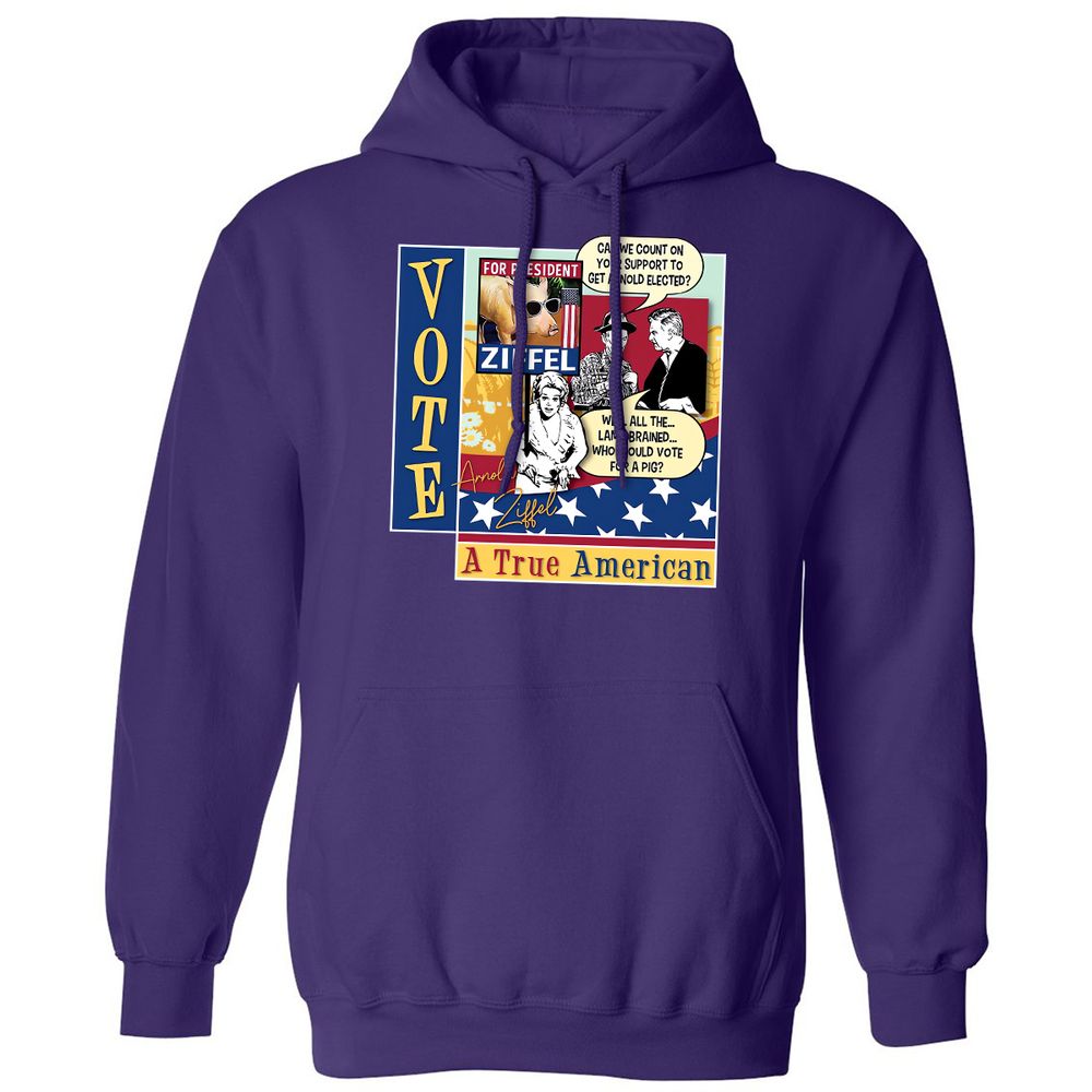 Classic Unisex Hoodie - QF4KY358 - Purple - 6