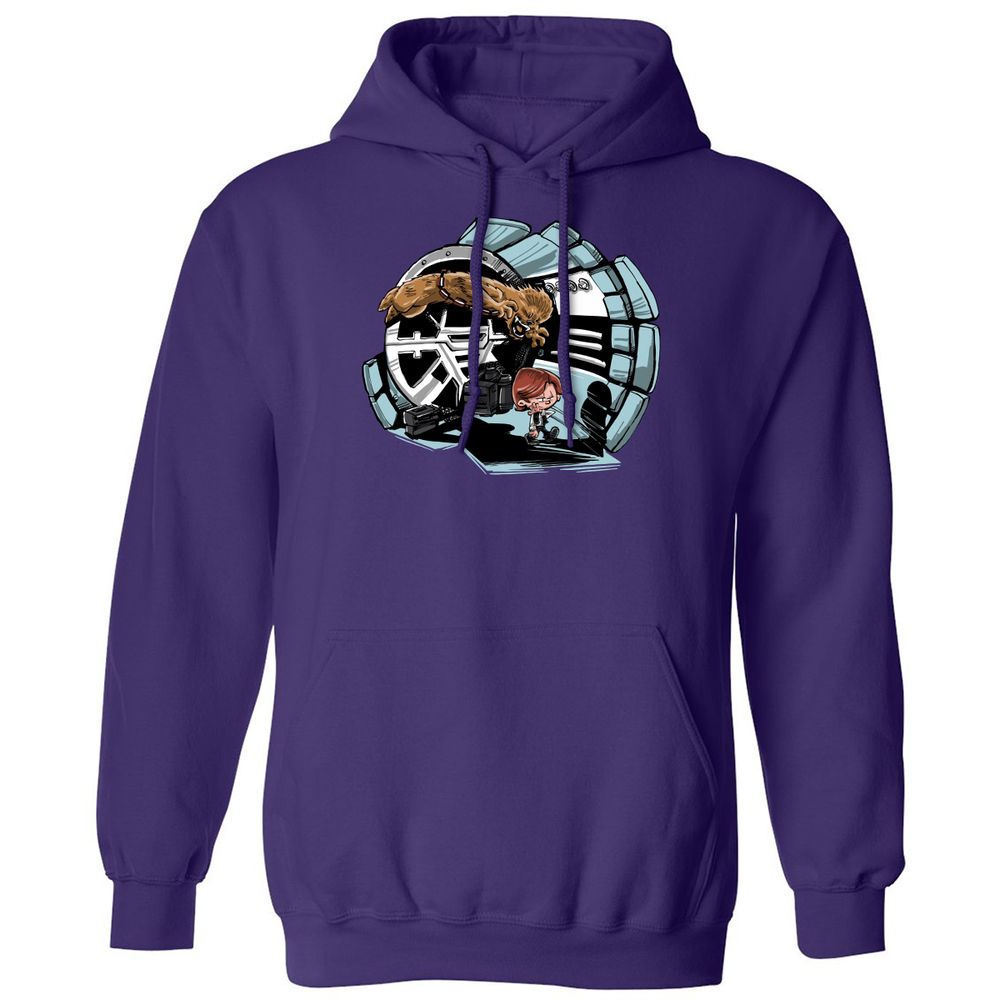 Classic Unisex Hoodie - L163GDNK - Purple - 6