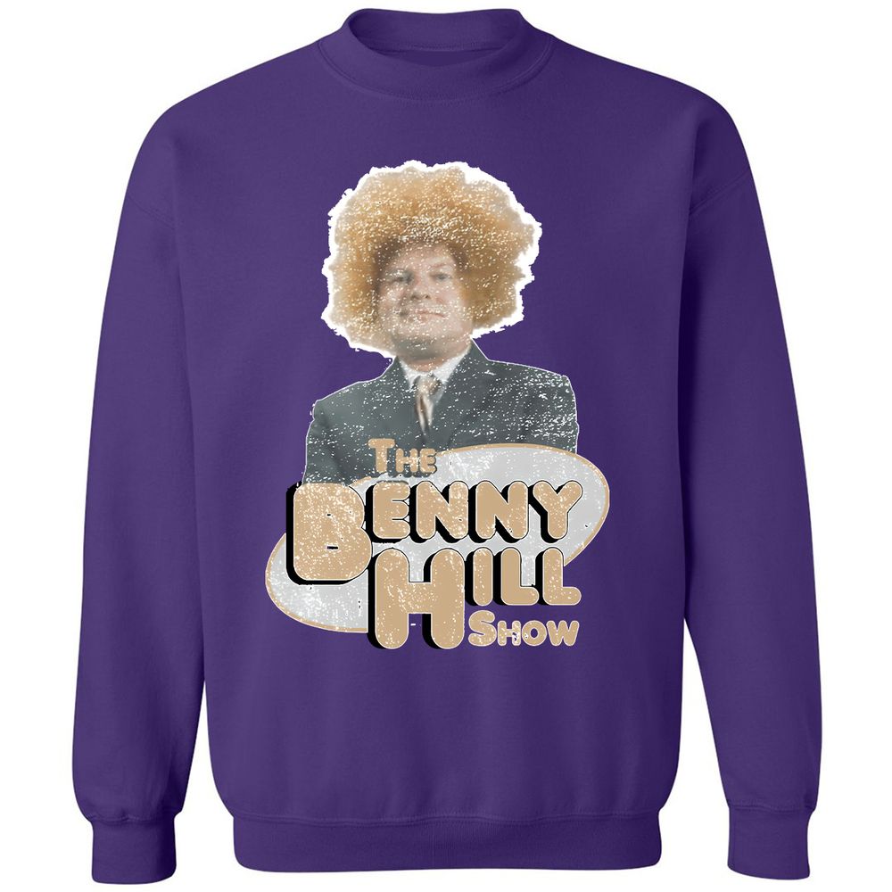 Classic Unisex Sweatshirt - S4HX61SV - Purple - 6