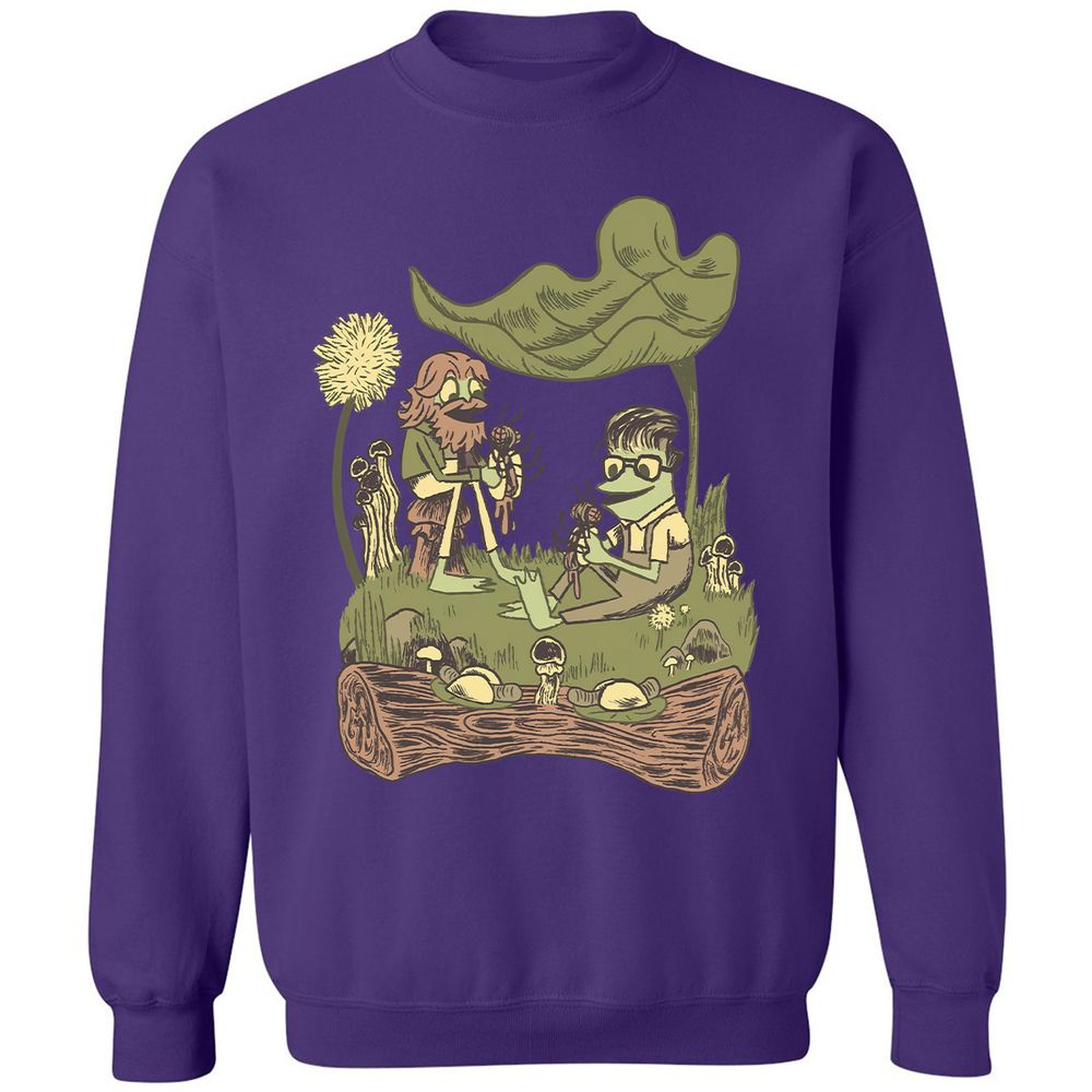 Classic Unisex Sweatshirt - AQ4A4DWC - Purple - 6