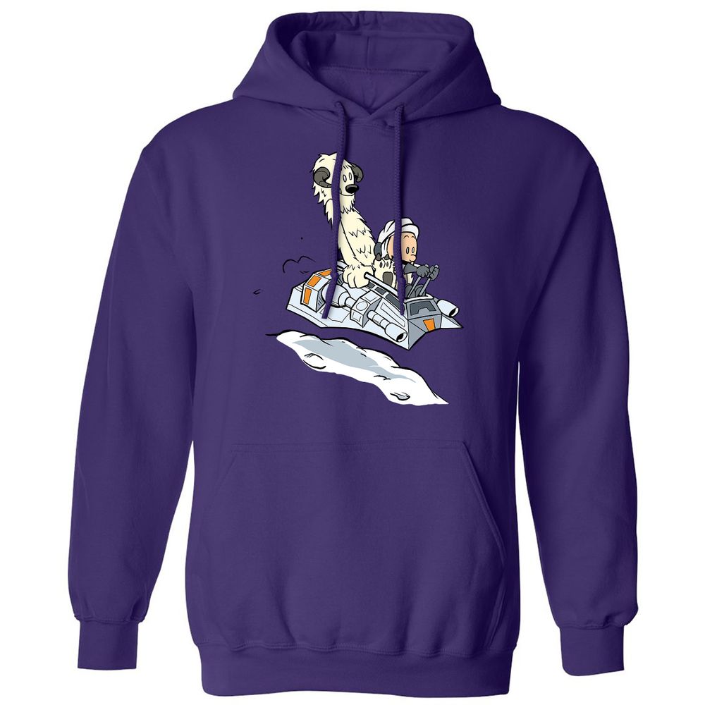 Classic Unisex Hoodie - A9GD6JYP - Purple - 6