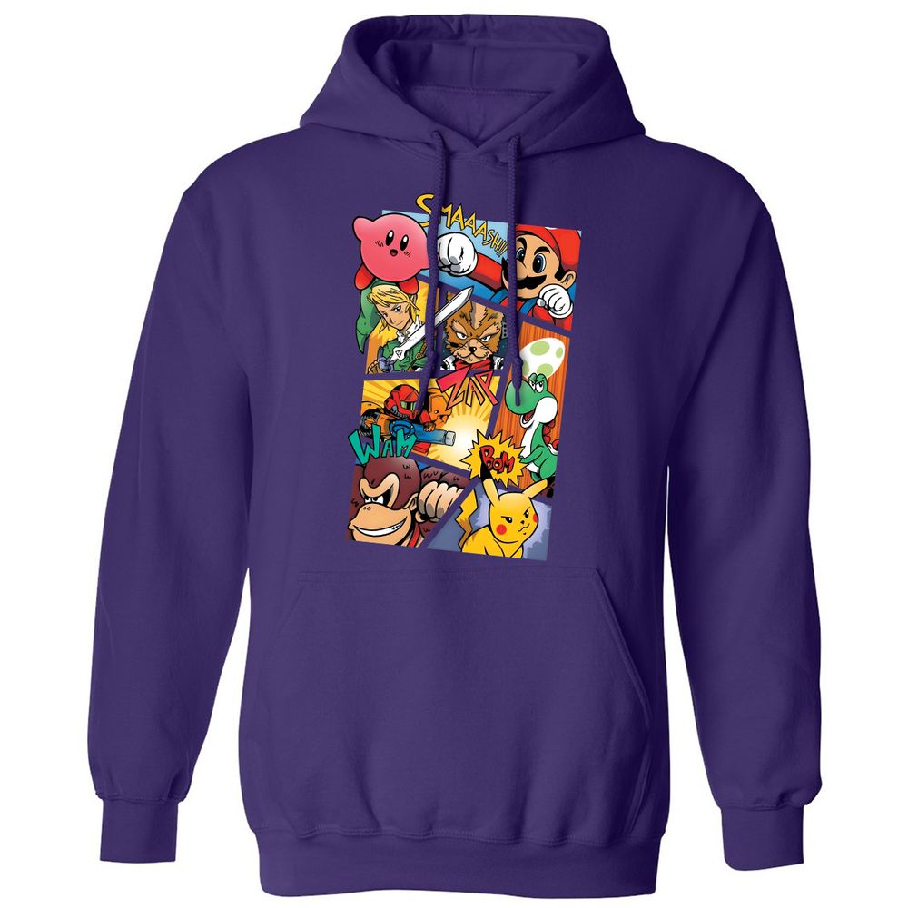 Classic Unisex Hoodie - GRF5GN1L - Purple - 6