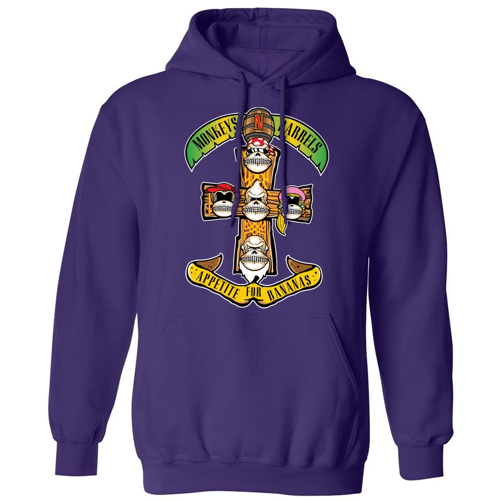 Classic Unisex Hoodie - Z66S6B6U - Purple - 6