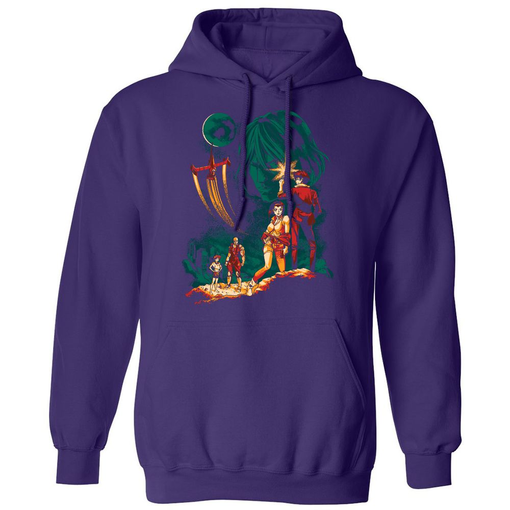 Classic Unisex Hoodie - 8FC41CHR - Purple - 6