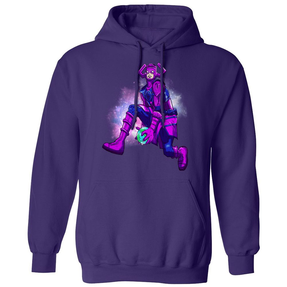 Classic Unisex Hoodie - HQ4PC75E - Purple - 6