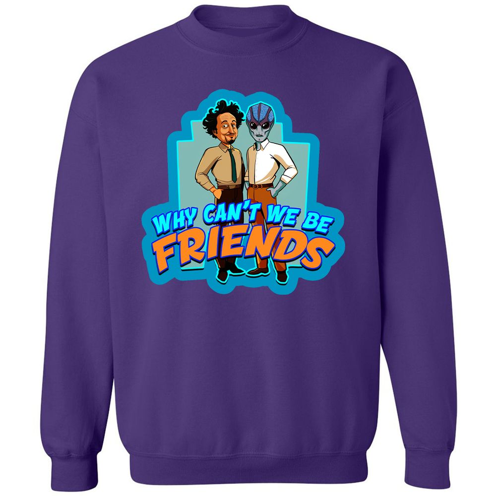 Classic Unisex Sweatshirt - WM72K794 - Purple - 6