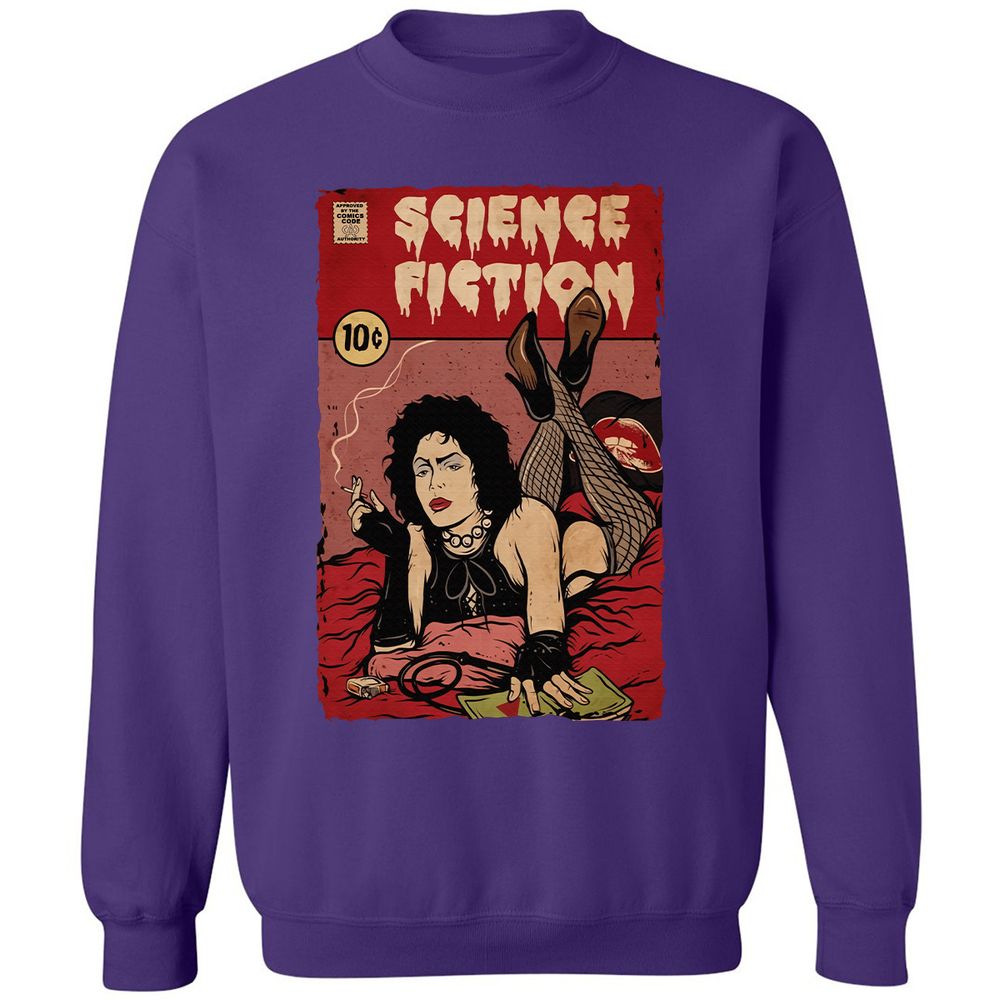 Classic Unisex Sweatshirt - 4VCVKU8Y - Purple - 6