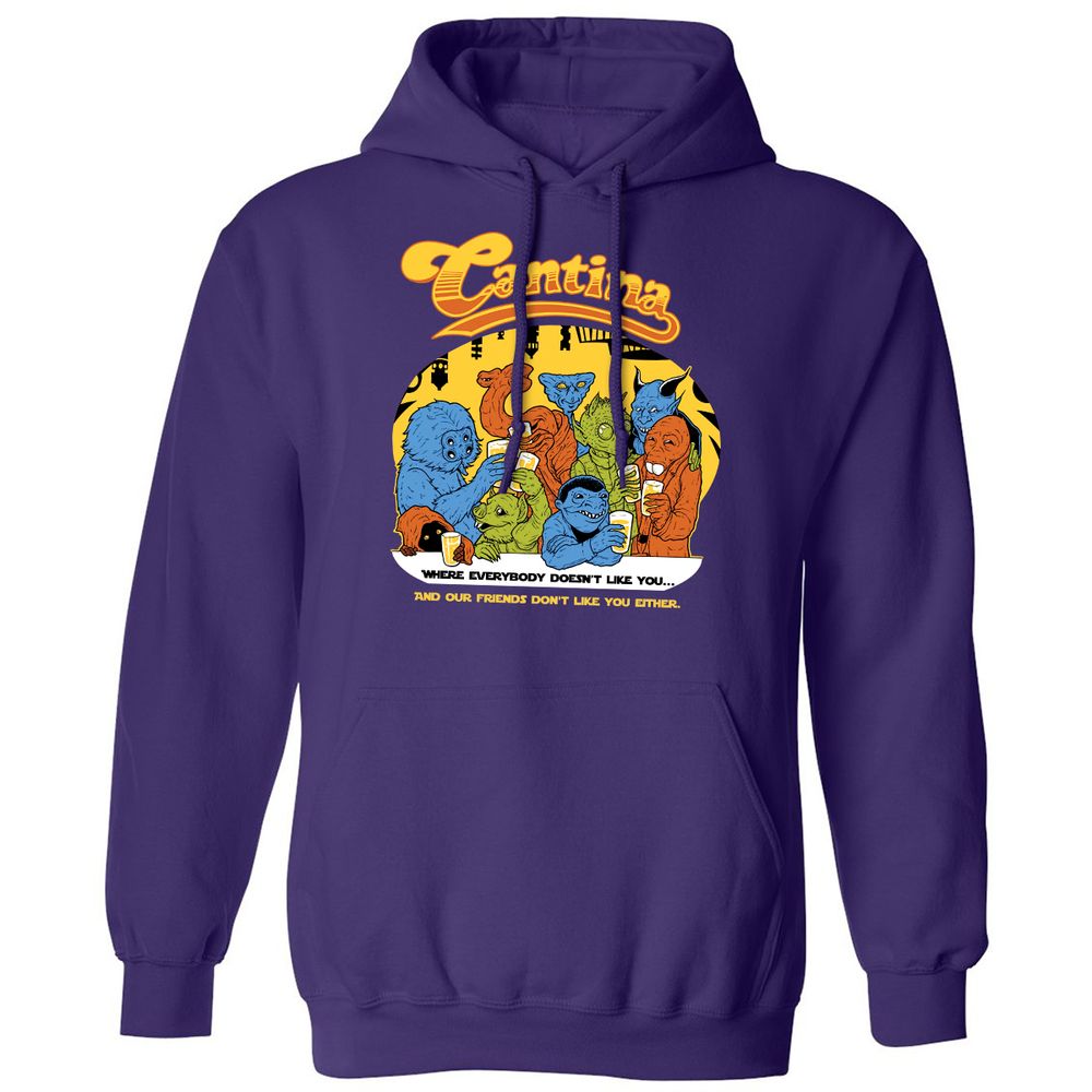 Classic Unisex Hoodie - 3ZN8FBG4 - Purple - 6