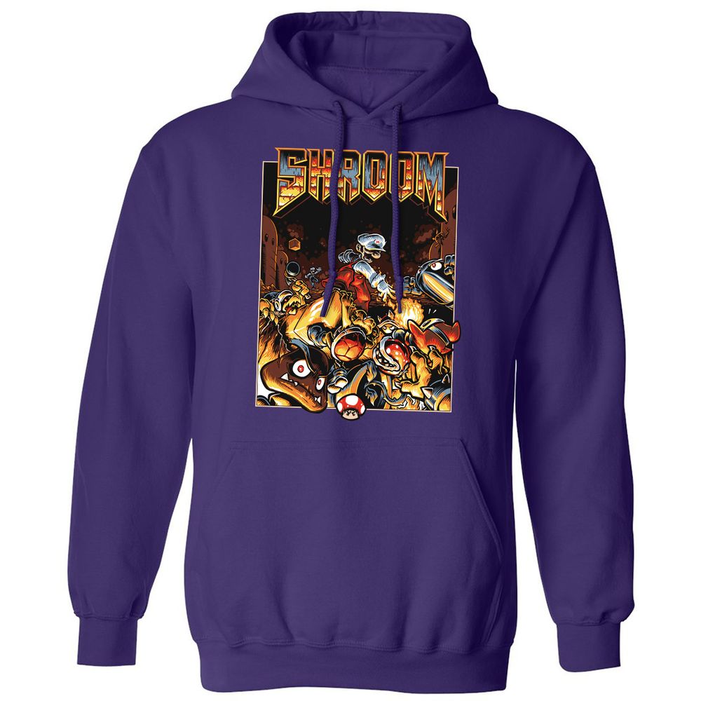 Classic Unisex Hoodie - EYEMH145 - Purple - 6