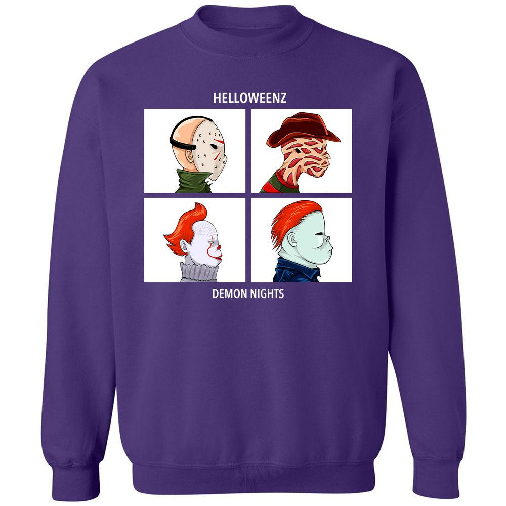 Classic Unisex Sweatshirt - 2JGCTXFV - Purple - 6