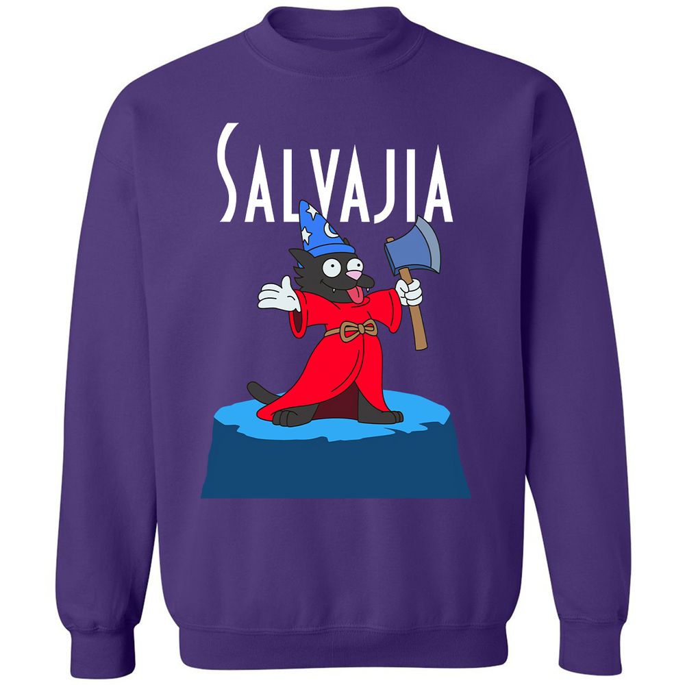 Classic Unisex Sweatshirt - MUX1WSEV - Purple - 6