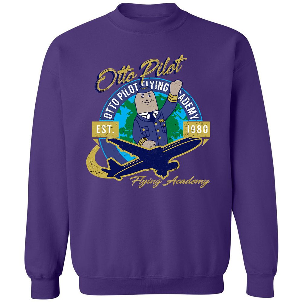 Classic Unisex Sweatshirt - R2XH1J18 - Purple - 6