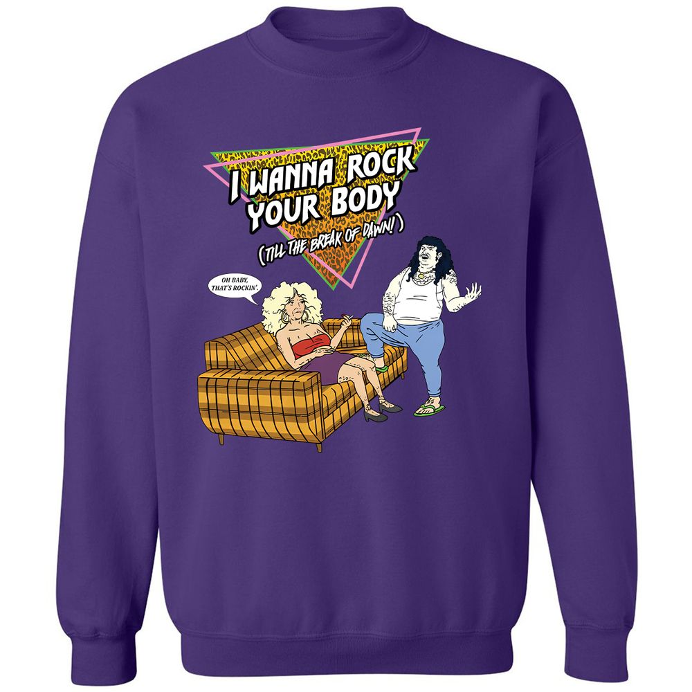 Classic Unisex Sweatshirt - 87ATKA1N - Purple - 6