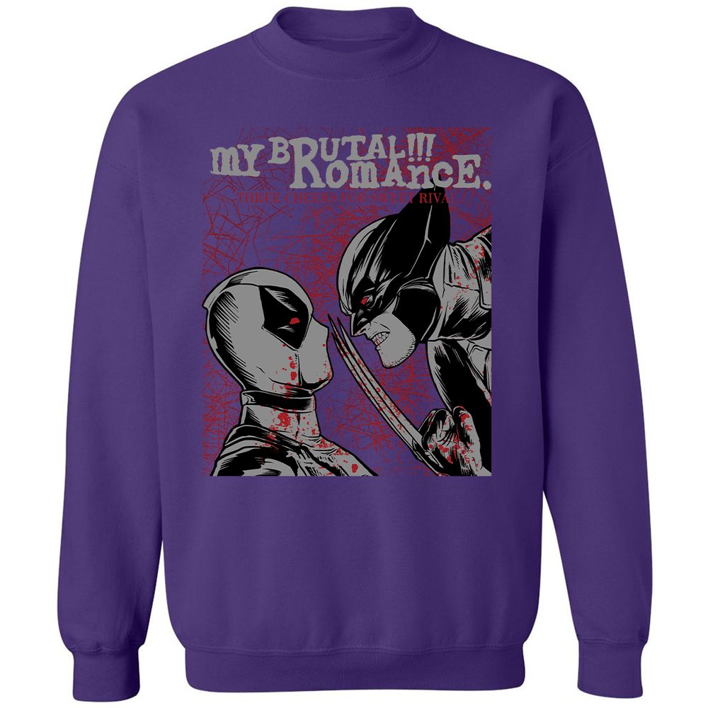 Classic Unisex Sweatshirt - J1SXTQ68 - Purple - 6