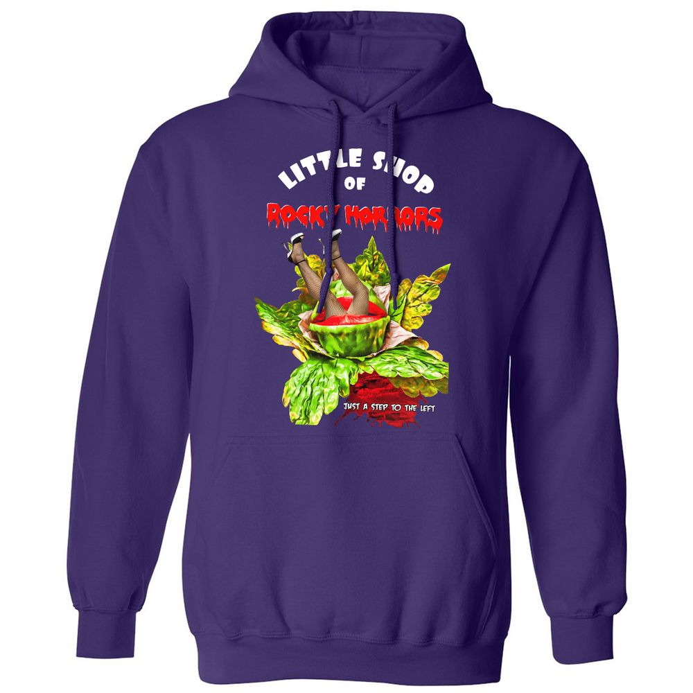 Classic Unisex Hoodie - Black - Purple - 6