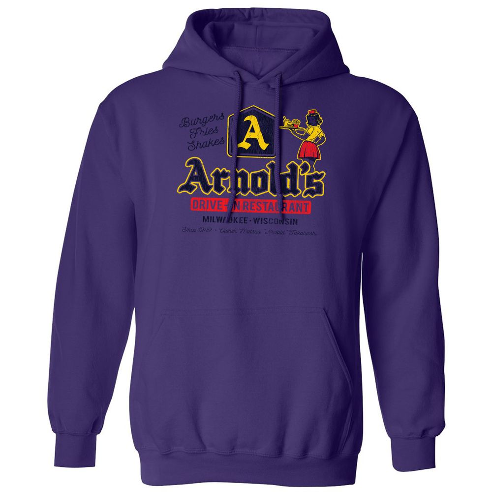 Classic Unisex Hoodie - LJ42W3CX - Purple - 6