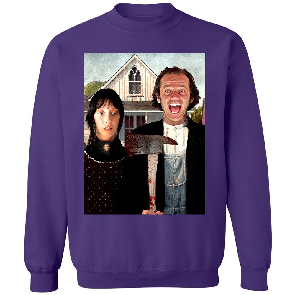 Classic Unisex Sweatshirt - BZVWX239 - Purple - 6