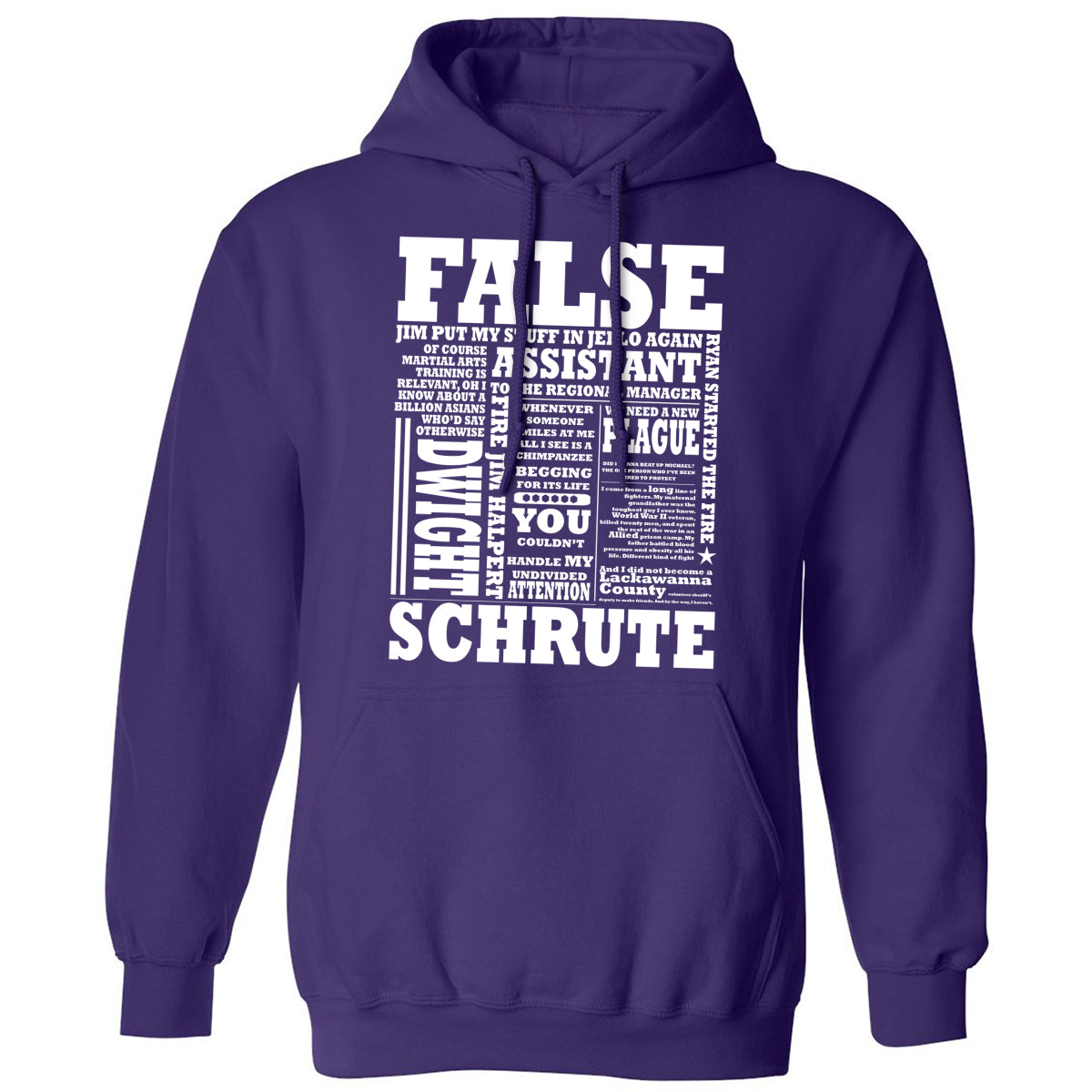 Classic Unisex Hoodie - BCABN96G - Purple - 6